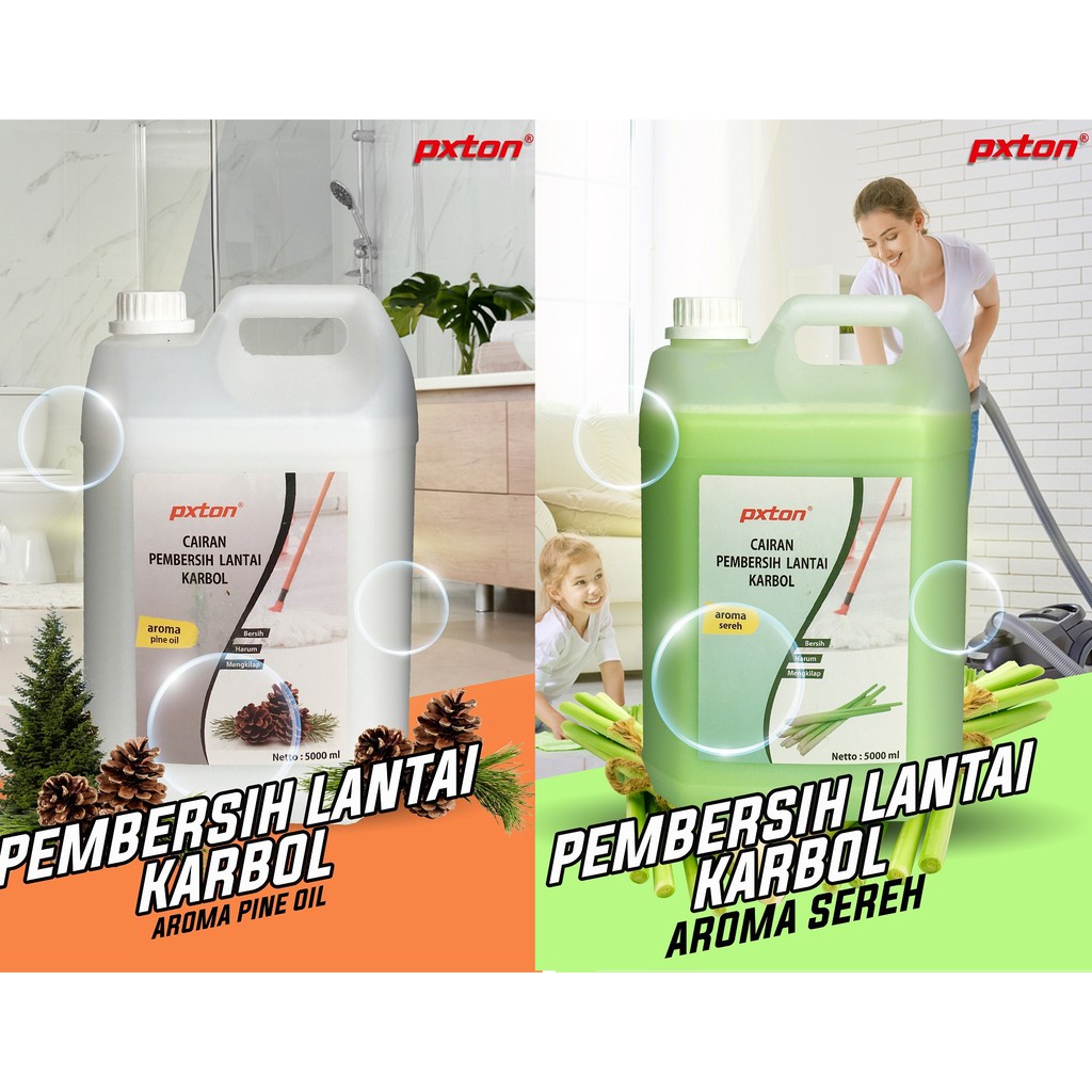 Karbol Sereh dan Cemara 5 Liter BEST SELLER