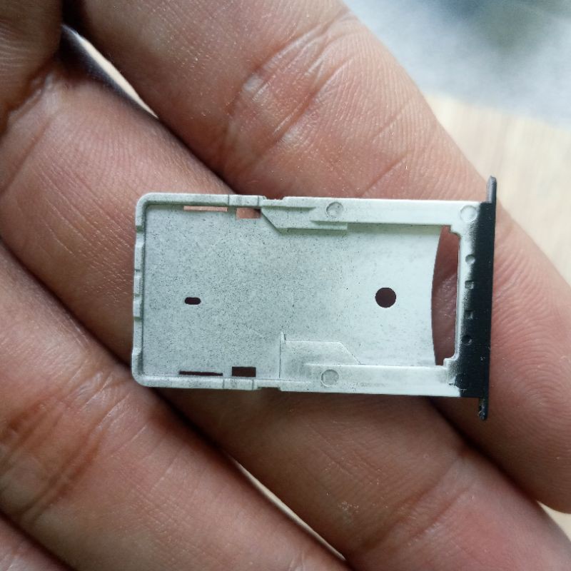 Simtray XiaoMi Redmi Note 4 / Note 4X Hitam or black-Sim Lock Slot-Sim Card Tray Original