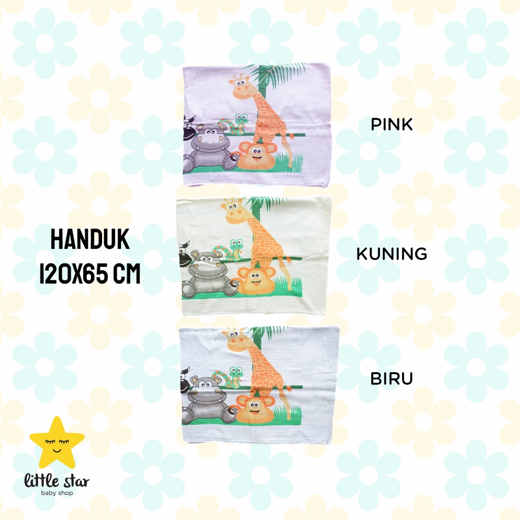 Terry Bay Baby Handuk Motif Anak Dewasa