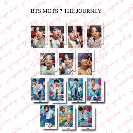 [READY / SET] 7 JOURNEY MAP OF THE SOUL BTSN PHOTOCARD FANMADE UNOFICIAL YANGPASHOP JUNGKOOK V TAEHY
