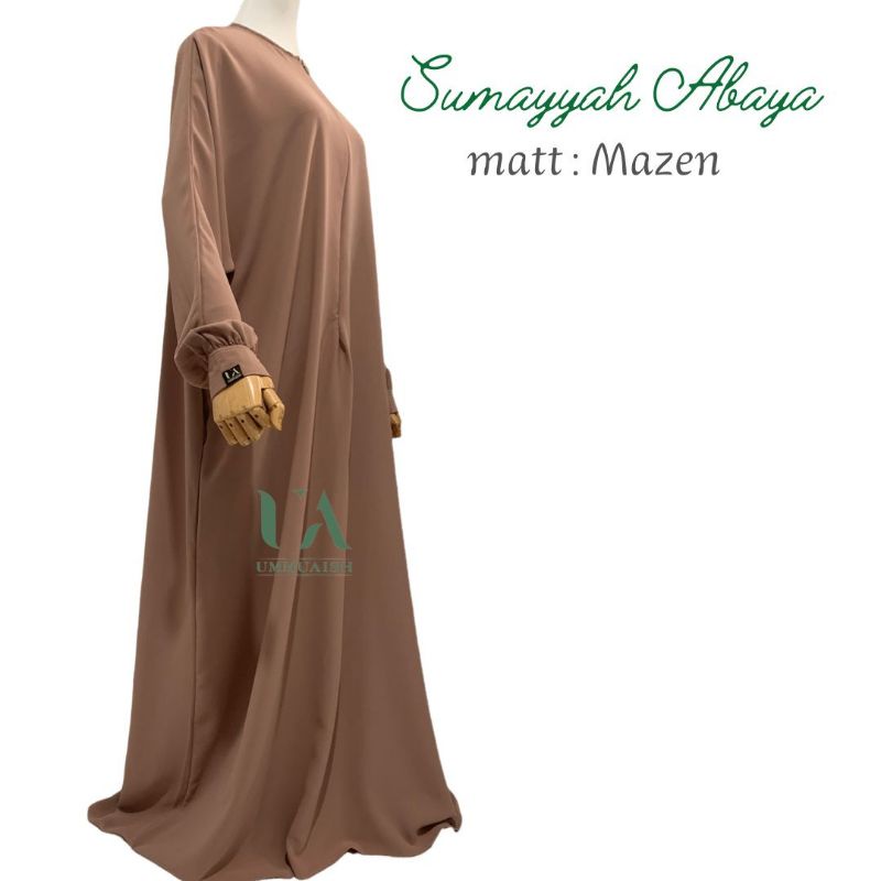 SUMAYYAH ABAYA (MAZEN/MARZAN ANTI UV BY SULTAN)