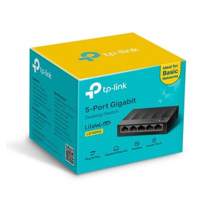 TP-LINK 5Port Gigabit Switch Hub LS1005G Tplink 5 port 10/100/1000Mbps