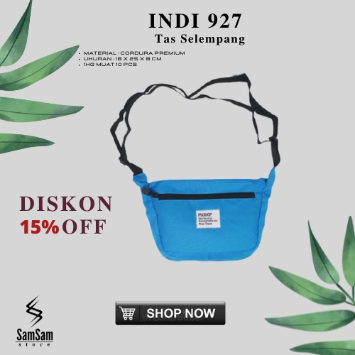 TAS SELEMPANG SALE INDI 927 / TAS WANITA TAS SLEMPANG TAS PRIA / TAS MINI / WAISTBAG