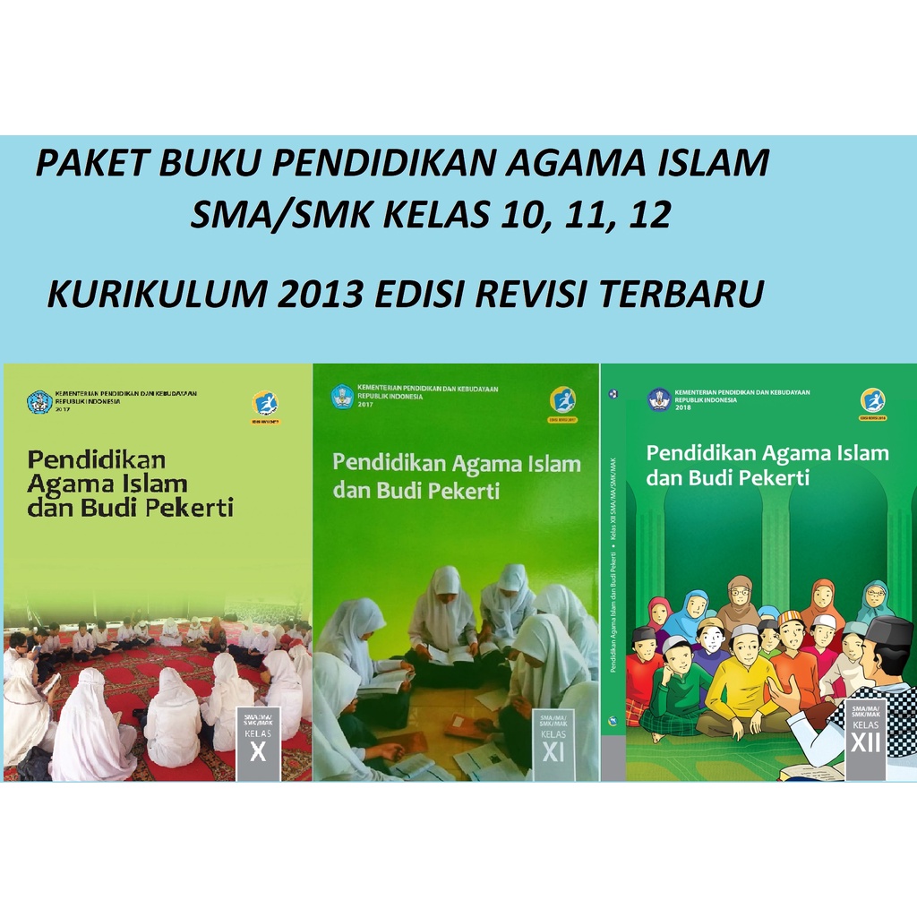 Jual Paket Buku PENDIDIKAN AGAMA ISLAM SMA/SMK Kurikulum 2013 Edisi ...