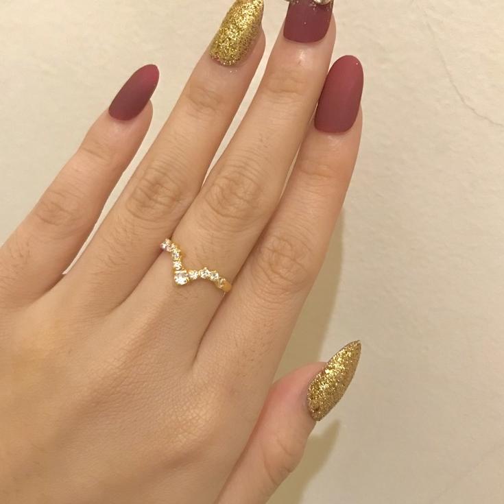 Cincin Emas Muda Aurel Dewasa 1 Gram Murah .,