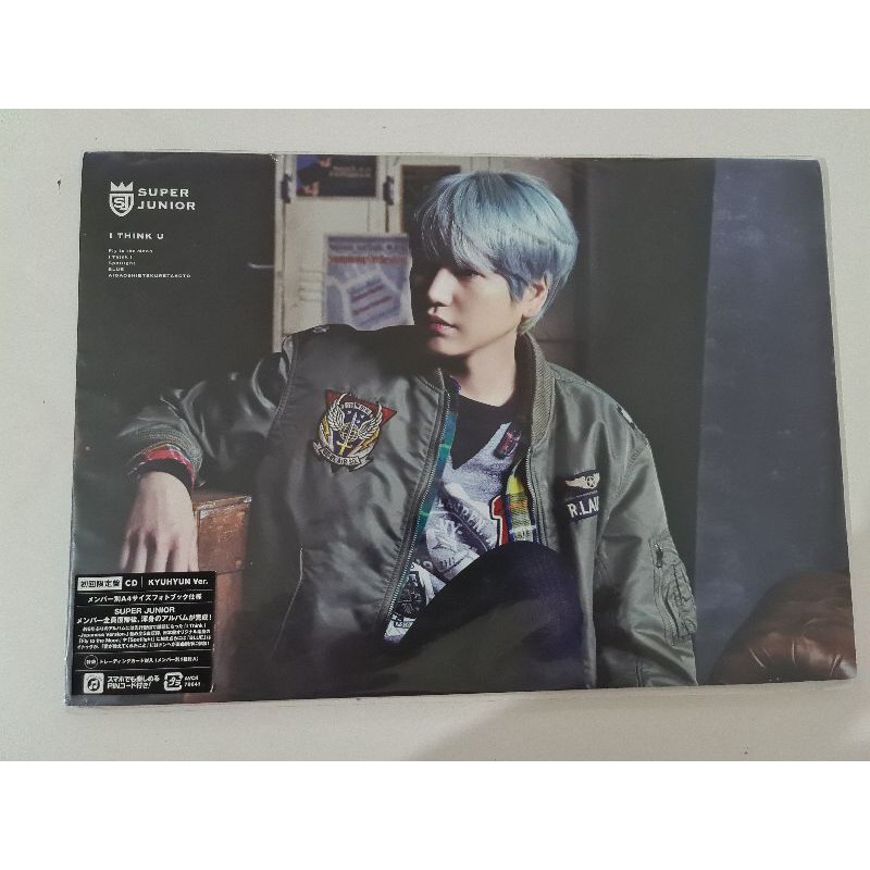 BOOKED Unsealed album+pc i think u japan kyuhyun ver