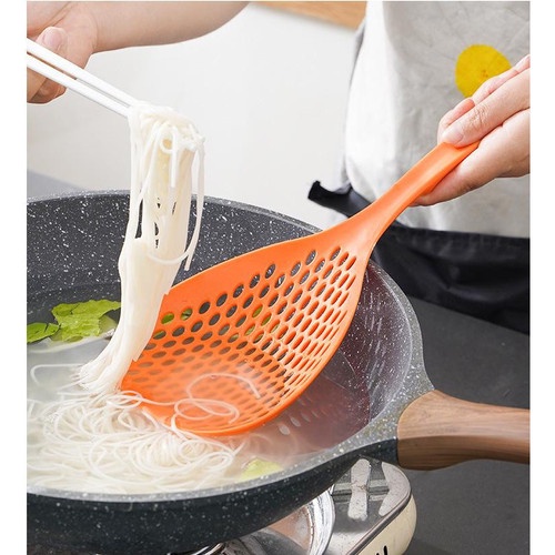 Sendok Mie Saringan Besar Tirisan Bakso Gagang Korea Masak Dapur Sayur Serok