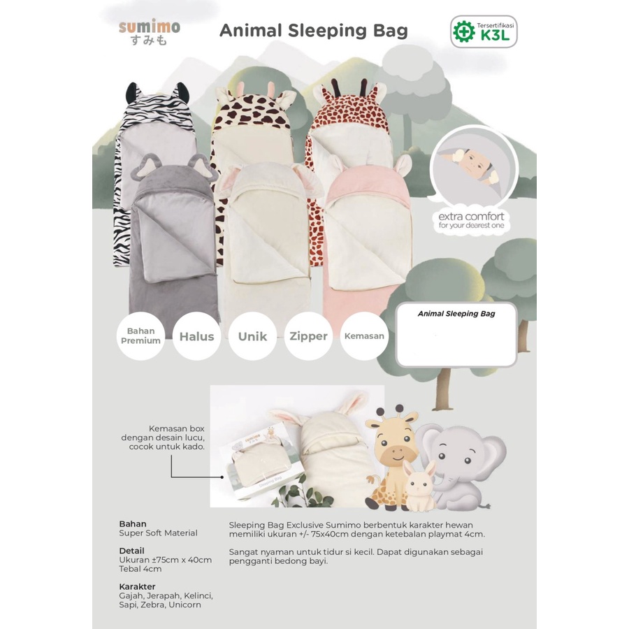 SUMIMO SLEEPING BAG Character