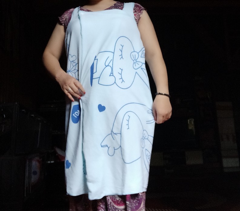 Baju Handuk Multifungsi Wearable Tower New Bahan Lembut