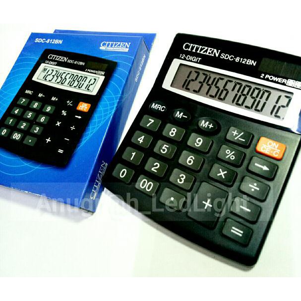 

Hargamiring CALCULATOR CITIZEN SDC-812BN 12 DIGIT Mantul