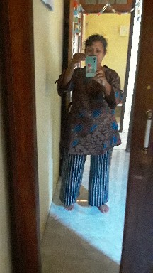 Batik Wanita Atasan Batik Wanita Blouse Batik Wanita Seragam Kantor Kerja Kekinian Terbaru