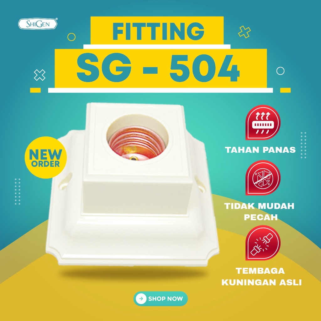 FITTING PLAFON PREMIUM SHIGEN SG 504