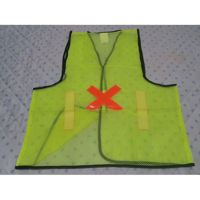 Rompi Proyek / Safety Vest /  Rompi murah Jogja / Tipe Jaring X Scotlight