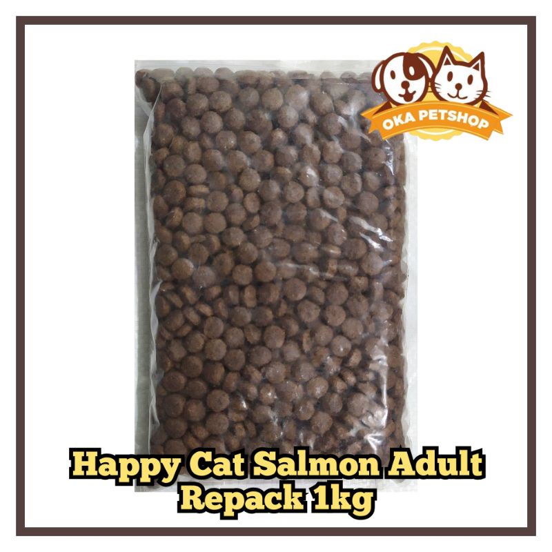 happy cat atlantik lachs salmon repack 1kg - happy cat salmon