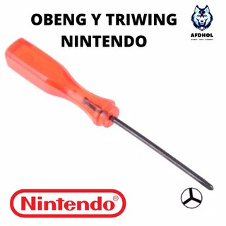 OBENG Y TRIWING TRIGAM SCREWDRIVER NINTENDO SWITCH NDS DS I LITE WII 3DS GAMEBOY GBA SP SEGITIGA