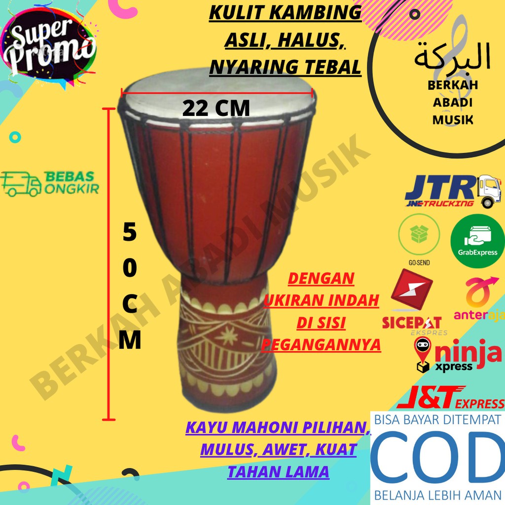Jimbe 50cm Jimbe 50 cm Jimbe ukuran 50cm JIMBE UKURAN BESAR JIMBE JUMBO JIMBE BESAR DJIMBE BESAR JEM