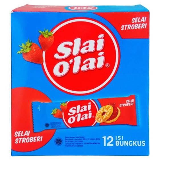 

★★★ VPN8 Roma Slai O'Lai Strawberry 12 sachet berat 24 gr ✯ ©