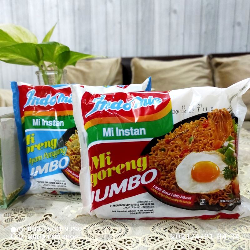 

Indomie mie Goreng Jumbo 129Gr