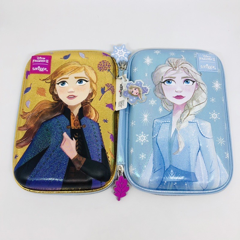 

tempat kotak pensil 3D hardcase organizer girls smiggle frozen edition anna elsa