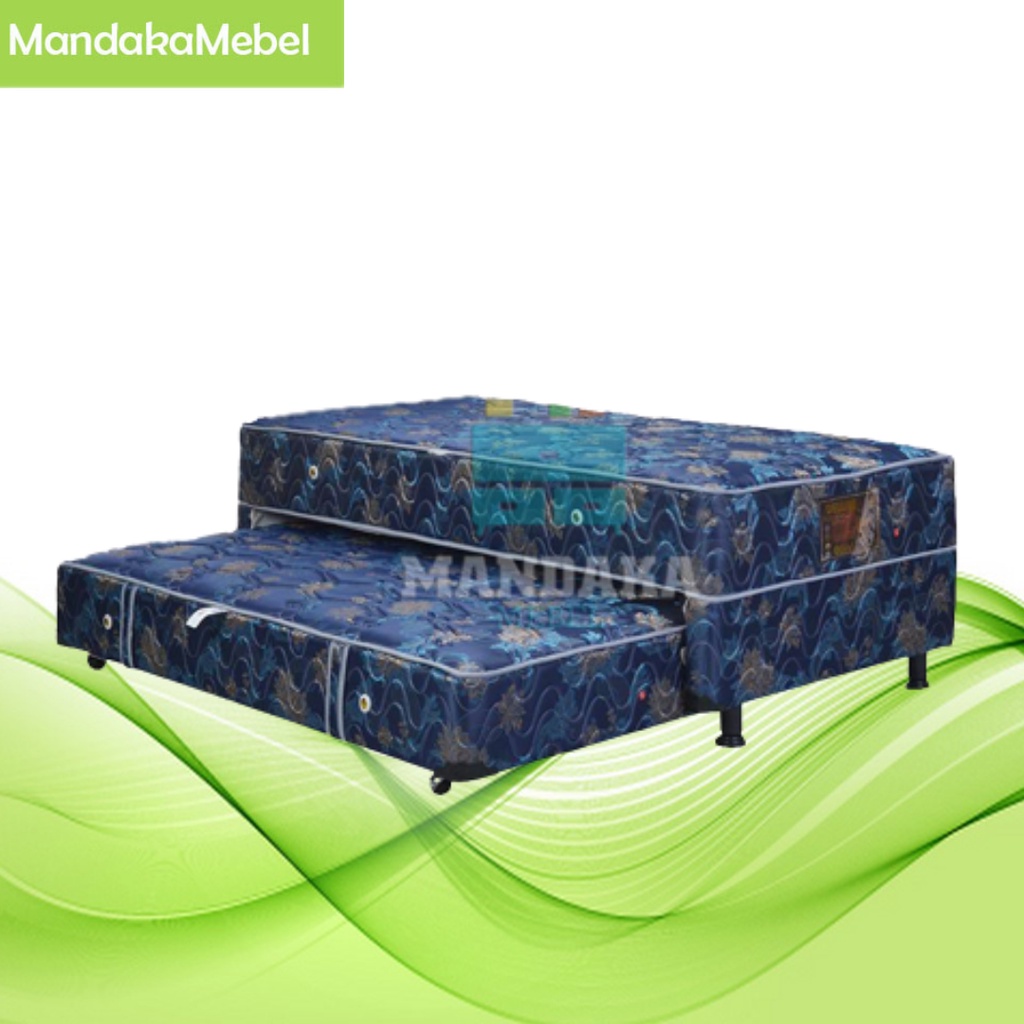 Springbed central deluxe 2 in 1 Fullset/TP.SANDARAN Ukuran 120x200
