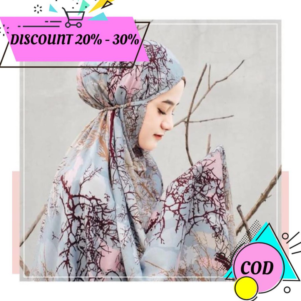 (BAYAR DITEMPAT) MUKENA TAZBIYA WINTER ARTWORK BROWN MUKENAH TAZBIYAH BAHAN KATUN RAYON | MUKENA