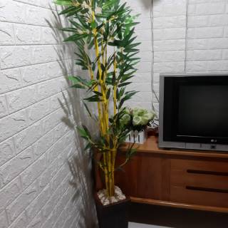 Bunga bonsai sudut Semanggi artifisial Shopee Indonesia