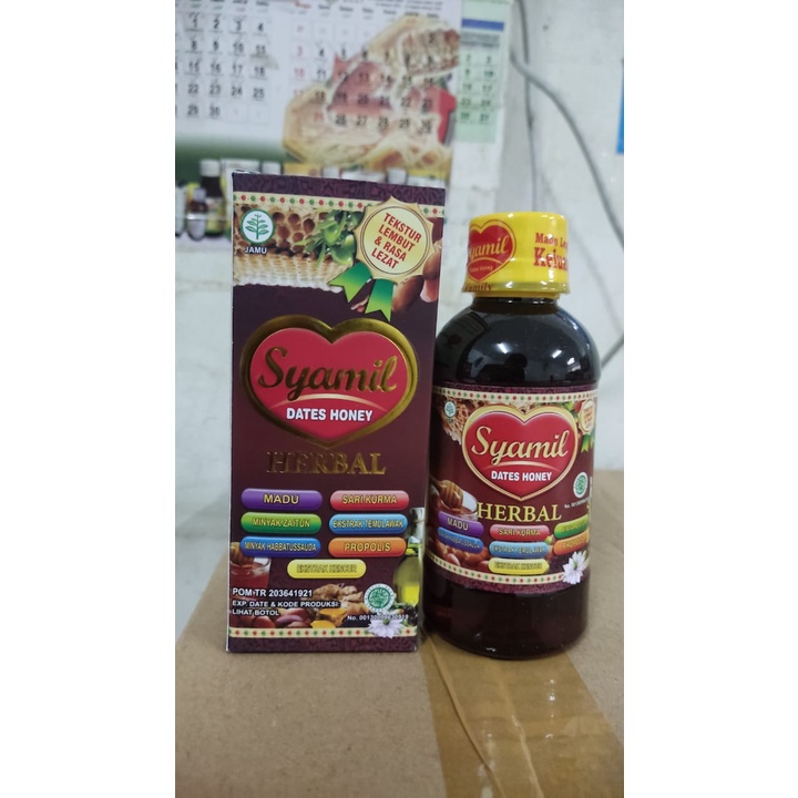 Madu Family Syamil Dates Honey / Madu Keluarga Plus Propolis isi 200 ml