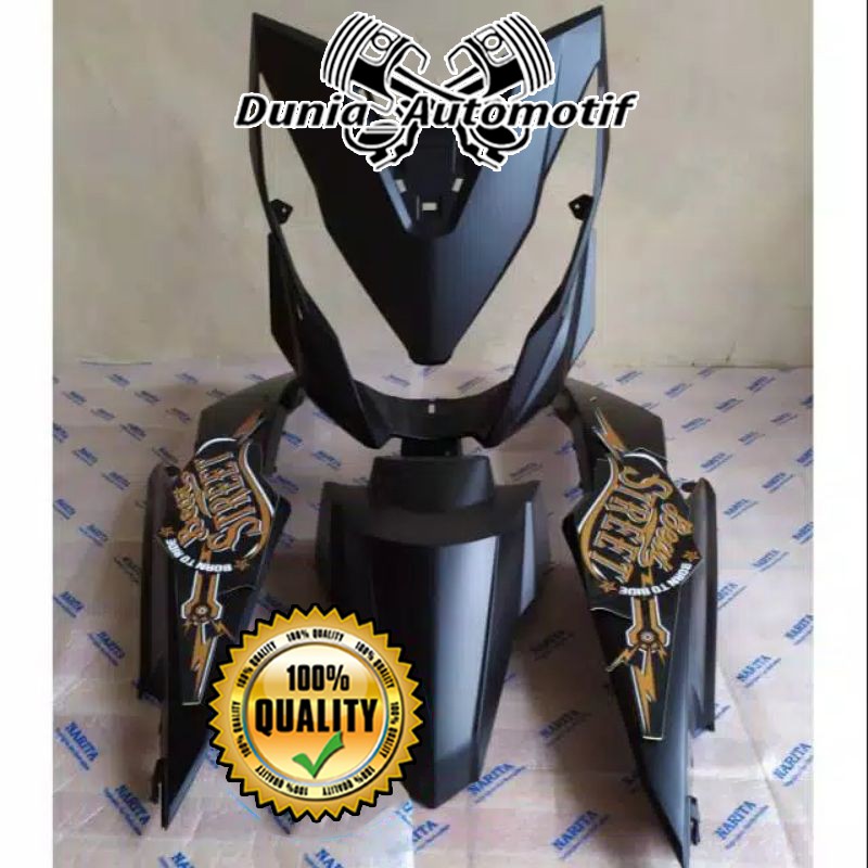 Paketan Full Set Body Halus Beat Street 2018 2019 Hitam Dof