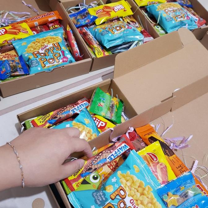 HAMPERS SNACK BOX / SNACK BOX MURAH / CHARITY HAMPERS BIRTHDAY WEDDING