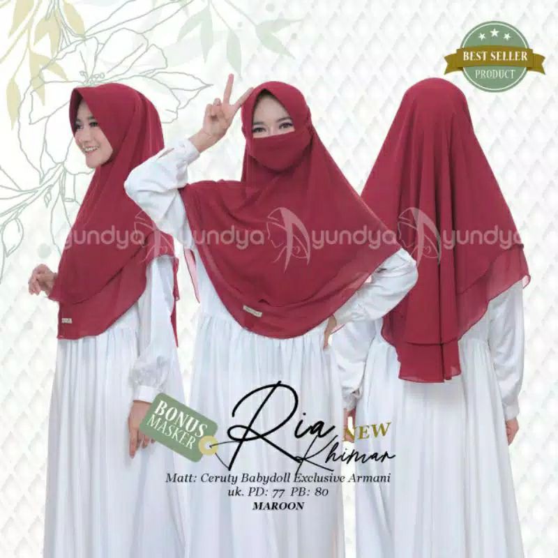 HIJAB INSTAN RIA KHIMAR