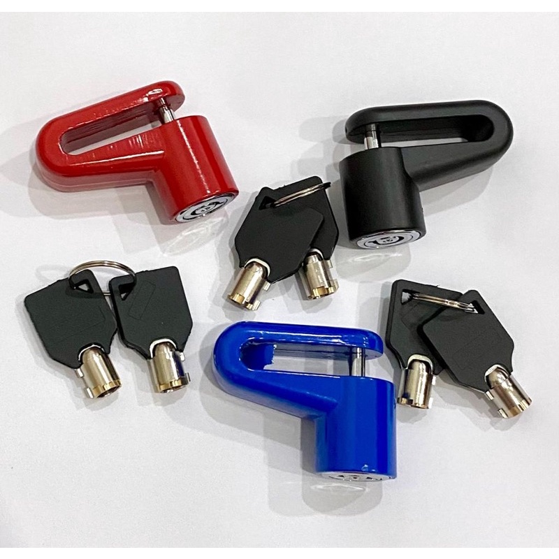 KECIL Gembok cakram kereta motor Padlock Gembok cakeram kereta panjang besar gembok motor kereta ant