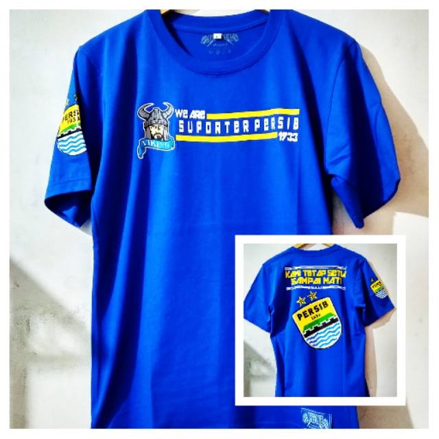 Kaos we are persib viking biru MURAH PRIA WANITA