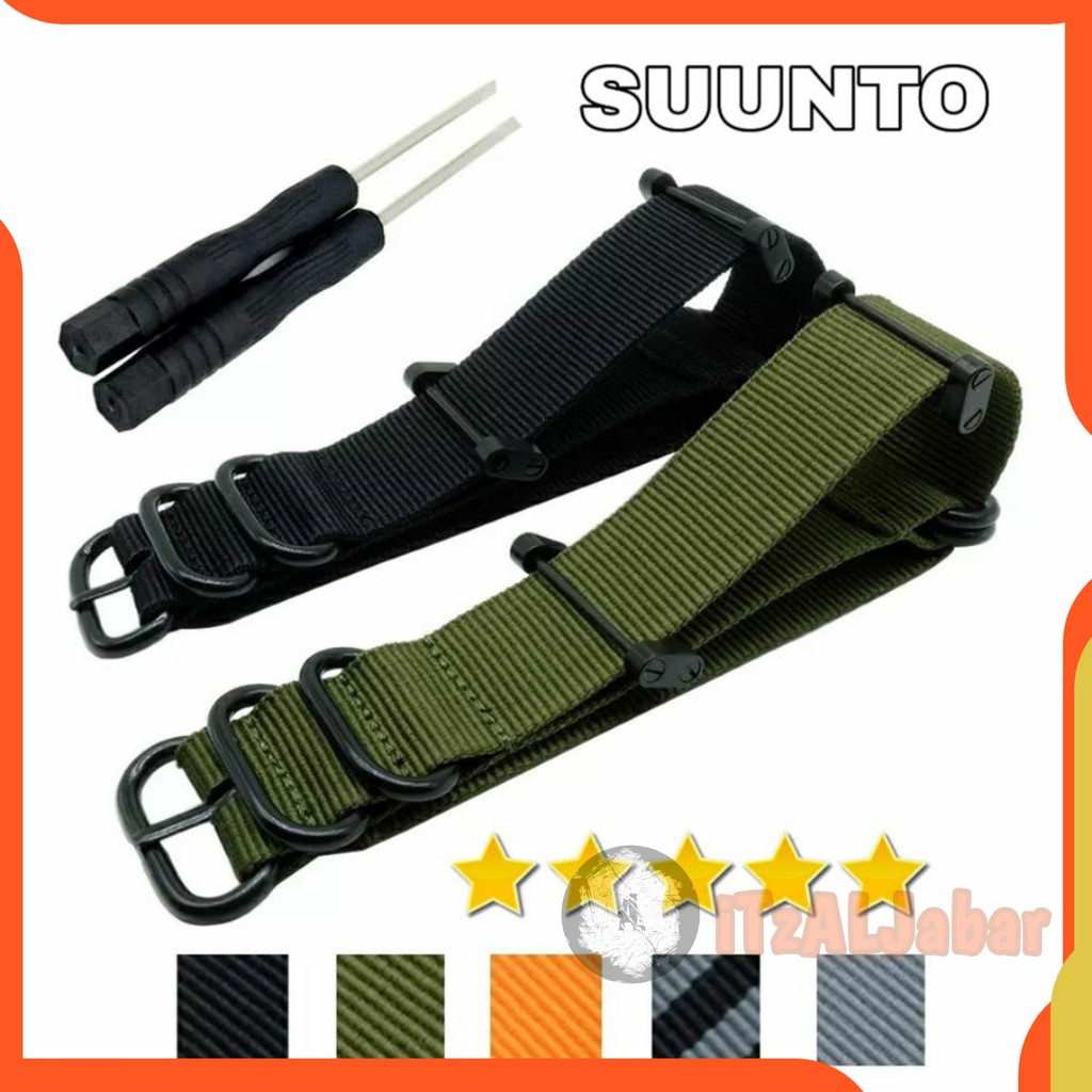 Tali jam tangan Suunto Nylon Zulu stap Tali jam Suunto