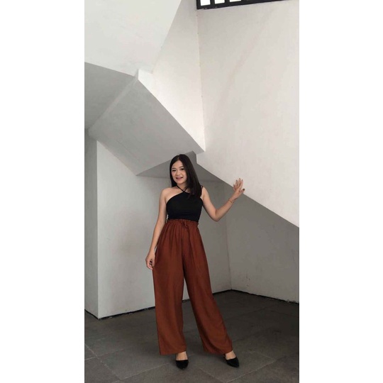Kulot Polos Rayon Bali Fit 78kg Warna Asli Lebih Bagus Dari Foto
