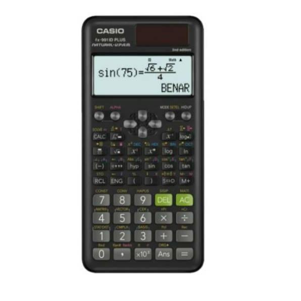 

Terbaru! ORIGINAL CASIO FX 991 ID PLUS KALKULATOR ILMIAH/SEKOLAH - SCIENTIFIC CALCULATOR ..