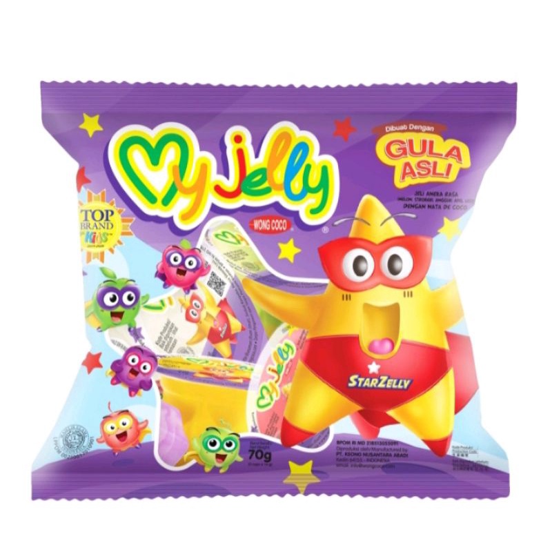 

wong Coco my jelly 70 gram (isi 5 PCs)