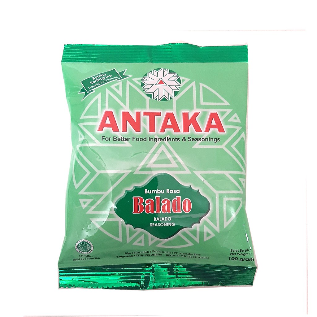 ANTAKA BALADO 100g / BUMBU DAPUR RASA BALADO DAN JAGUNG MANIS