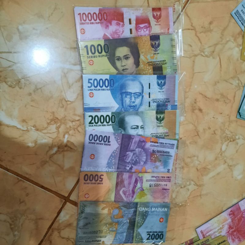 Uang Mainan murah - Uang Mahar - Uang Palsu