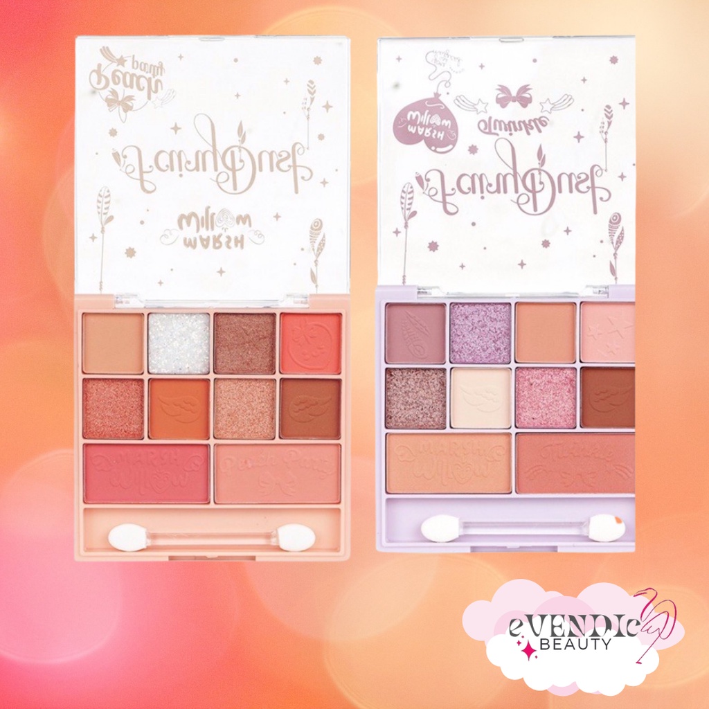 MARSHWILLOW FACE PALLETE FAIRY DUST PEACH PARTY &amp; TWINKLE BY NATASHA WILONA / MW TO GO BPOM