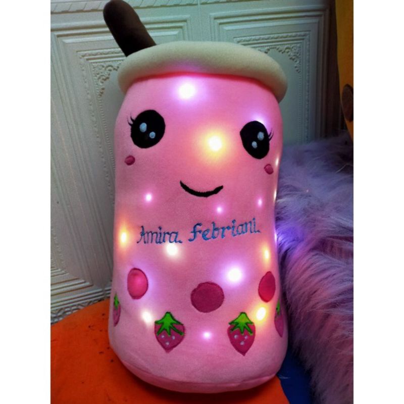 boneka boba no led/boneka Boba LED/Boba lucu