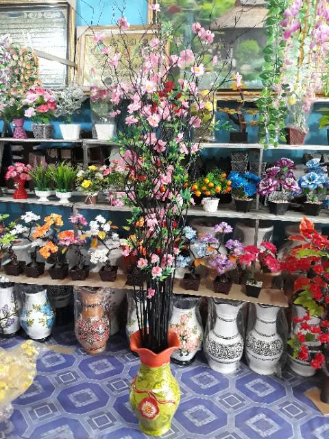 Bambu Ulir Bunga Bambu Bunga Artifisial Bunga Anyelir-4