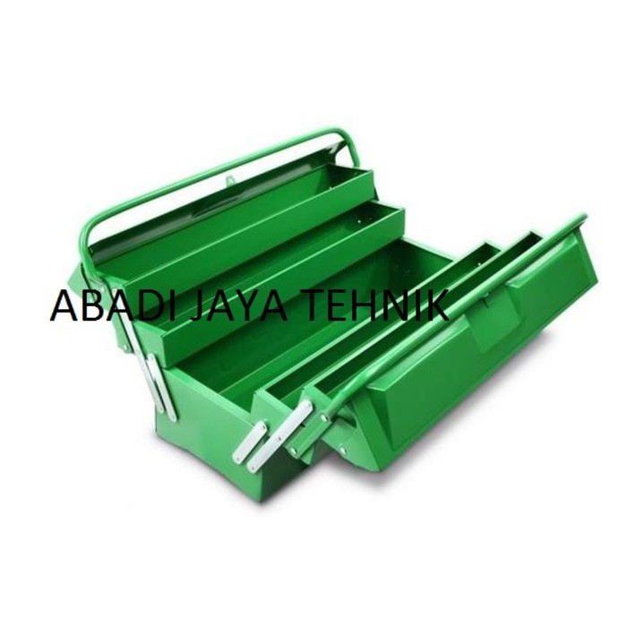 Tool Box 3 Susun Besi - Hijau Tekiro