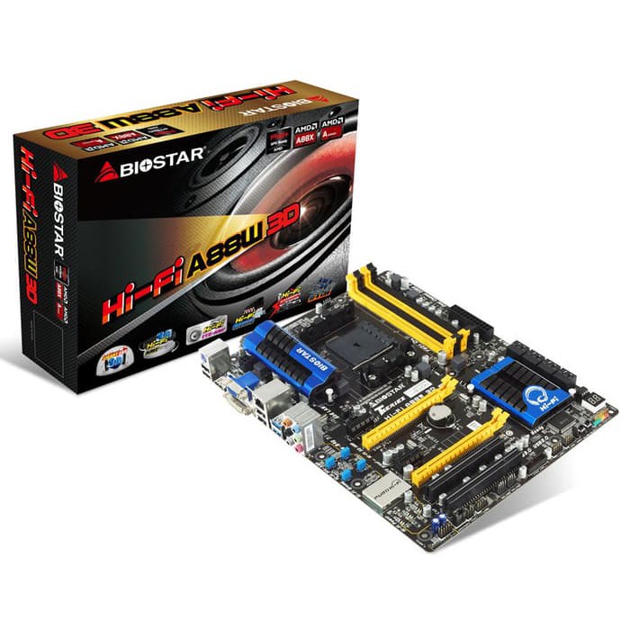 "BIOSTAR Hi-Fi A88W 3D"