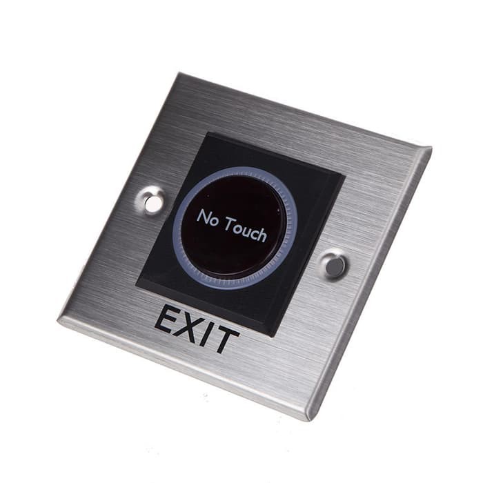 Exit button no touch exit sensor square