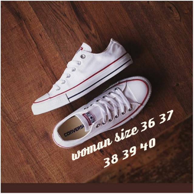 GREAD ORI CONVERSE PUTIH OX WOMAN