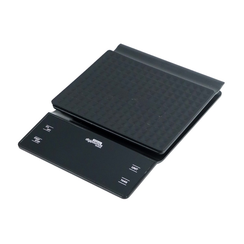 Taffware Digipounds Timbangan Dapur Digital Kitchen Scale 3 kg 1 g with Timer - NS-CF3 - Black
