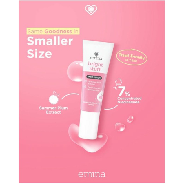 Emina bright Stuf face serum 7,5ml