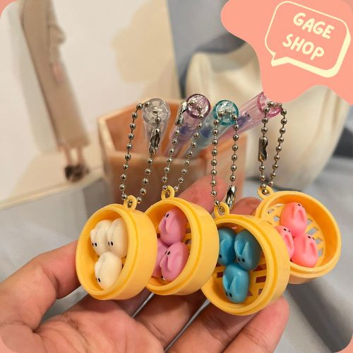 

pulpen bolpen gel pen odemai bisa di hapus erasable gantungan dimsum (4/8/12 pcs) lucu pen ATK alat tulis kebutuhan anak sekolah imut bisa COD termurah bisa COD import