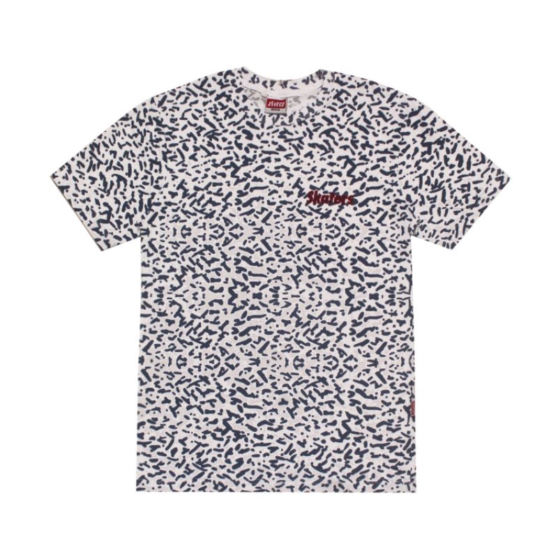 T-shirt Oblong Skaters FP Putih UI006