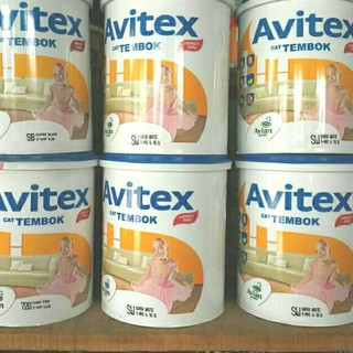 Dijamin Miring harga  Cat  Tembok Plafon  Gysum Avitex 